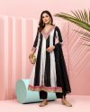 Ff Mul Chanderi With Embroidery Work Kurti With Bottom Dupatta